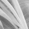 Firana ASTERA z efektem deszczyku półprzezroczysta - 140 x 270 cm - biały 6
