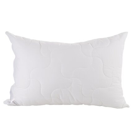 Poduszka NATURE z naturalnymi włóknami bambusowymi 50 x 60 cm biały