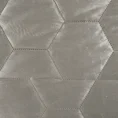ELLA LINE  Narzuta dwustronna ABBI  z welwetu pikowana metodą hot press - 220 x 240 cm - srebrny 4