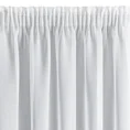 Firana LANA z lekkiej i gładkiej matowej etaminy, półtransparentna - 350 x 150 cm - biały 4