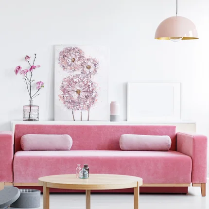 Obraz ASTERS ręcznie malowany na płótnie Obraz ASTERS ręcznie malowany na płótnie - 60 x 90 cm