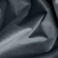 Zasłona ANTARA z gładkiego welwetu z szarfą do podpięcia - 140 x 300 cm - grafitowy 12