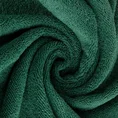 Ręcznik AMANDA z ozdobną bordiurą w pasy - 70 x 140 cm - butelkowy zielony 5