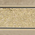 Zasłona BUENO z welwetu zdobiona pasem połyskliwych  złotych cekinów - 140 x 250 cm - beżowy 9