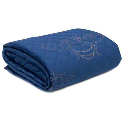 EUROFIRANY PREMIUM Narzuta STELA 1 z welwetu pikowana metodą hot press z motywem pszczoły EUROFIRANY PREMIUM Narzuta STELA 1 z welwetu pikowana metodą hot press z motywem pszczoły - 220 x 240 cm