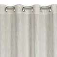 Zasłona LATIKA z tkaniny z dodatkiem lnu w stylu eko - 140 x 250 cm - naturalny 6