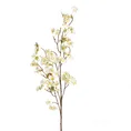 KWIAT JABŁONI, gałązka, kwiat sztuczny dekoracyjny - ∅ 3 x 105 cm - biały 1