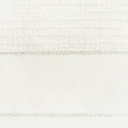Ręcznik z welurową bordiurą przetykaną błyszczącą nicią - 30 x 50 cm - kremowy 2