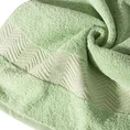 DIVA LINE Ręcznik FABIA w kolorze miętowym, z błyszczącą żakardową bordiurą - 50 x 90 cm - miętowy 5