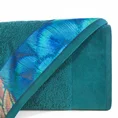 EWA MINGE Komplet ręczników CAMILA w eleganckim opakowaniu, idealne na prezent! - 2 szt. 50 x 90 cm - turkusowy 6