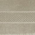 Dywanik łazienkowy CALEB z bawełny frotte, dobrze chłonący wodę - 50 x 70 cm - beżowy 4