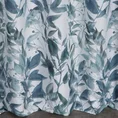 Zasłona FIONA ze zwiewnej tkaniny z nadrukiem liści - 140 x 270 cm - biały 3