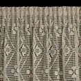 Zasłona NELA ażurowa w sytu boho - 140 x 270 cm - naturalny 6