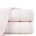 Ręcznik MARI z welurową bordiurą - 30 x 50 cm - różowy 1