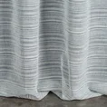Dekoracja okienna ARIA w poprzeczne prążki z efektem deszczyku, półprzezroczysta - 140 x 300 cm - szary 3