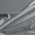 Zasłona CHARLOTTE 2 z miękkiego i miłego w dotyku welwetu z trzema falbanami w górnej części - 140 x 250 cm - stalowy 10