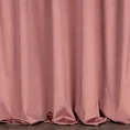Zasłona MADLEN z gładkiego i miękkiego welwetu - 140 x 300 cm - różowy 3