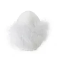 Figurka z dolomitu - jajko wielkanocne zdobione miękkim puchem - ∅ 9 x 12 cm - biały 1