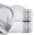 DIVA LINE Ręcznik CINDY w kolorze białym, z żakardową bordiurą z połyskiem - 70 x 140 cm - biały 1