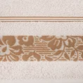 EUROFIRANY CLASSIC Ręcznik SYLWIA 1 z żakardową bordiurą tkaną w ornamentowy wzór - 70 x 140 cm - różowy 2