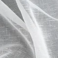 Firana w stylu eko z gładkiej etaminy półtransparentna - 300 x 250 cm - biały 6