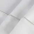 Klasyczny biały obrus MADELE z delikatną srebrną wypustką - 70 x 150 cm - biały 5