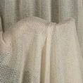 Dekoracja okienna EMILIA z drobnej siateczki  z błyszczącą nicią - 140 x 270 cm - kremowy 6
