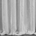 Firana BELISSA z gładkiej etaminy z drobnym deszczykiem na taśmie flex - 400 x 300 cm - biały 3