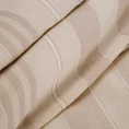 TERRA COLLECTION Pościel SEVILLE 12 z bawełny zdobiona żakardowym wzorem w pasy - 160 x 200 cm - beżowy 10