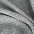 Zasłona LIREN w stylu eko o ozdobnym splocie - 140 x 250 cm - szary 12