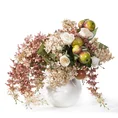 BEZ - LILAK kwiat sztuczny dekoracyjny - 77 cm - beżowy 4