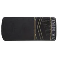 EVA MINGE Ręcznik MINGE 3 z bordiurą zdobioną fantazyjnym nadrukiem geometrycznym - 70 x 140 cm - czarny 3