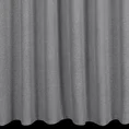 Zasłona ERIS w stylu eko o płóciennym splocie - 140 x 270 cm - srebrny 3