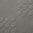 DESIGN 91 Narzuta BONI z patchworkowym motywem wytłaczanym techniką hot press - 220 x 240 cm - srebrny 6