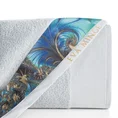 EWA MINGE Komplet ręczników ANGELA w eleganckim opakowaniu, idealne na prezent! - 2 szt. 70 x 140 cm - srebrny 3