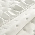 EUROFIRANY CLASSIC Narzuta obszyta falbaną pikowana techniką hot press - 170 x 210 cm - kremowy 4