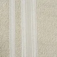 Ręcznik JUDY z bordiurą podkreśloną błyszczącą nicią - 70 x 140 cm - beżowy 2