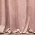 PIERRE CARDIN zasłona welwetowa GOJA z błyszczącym nadrukiem w formie liści miłorzębu - 140 x 250 cm - pudrowy róż 3