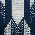 TERRA COLLECTION Komplet pościeli PALERMO 4 z makosatyny bawełnianej z motywem geometrycznym - 220 x 200 cm - biały 10