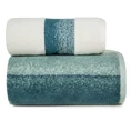 Komplet ręczników TRIS w pasy z efektem cieniowania - 37 x 25 x 10 cm - niebieski 7