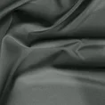 Zasłona DAFNE z gładkiej matowej tkaniny z ozdobnym pasem z geometrycznym srebrnym nadrukiem w górnej części - 140 x 250 cm - grafitowy 6