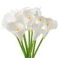 KALIE - bukiet kwiatów sztucznych - 35 cm - biały 1