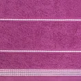 Ręcznik z bordiurą w formie sznurka - 50 x 90 cm - fioletowy 2
