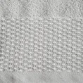 DIVA LINE Ręcznik MIKA w kolorze srebrnym, z bordiurą podkreśloną srebrną nitką - 70 x 140 cm - srebrny 2