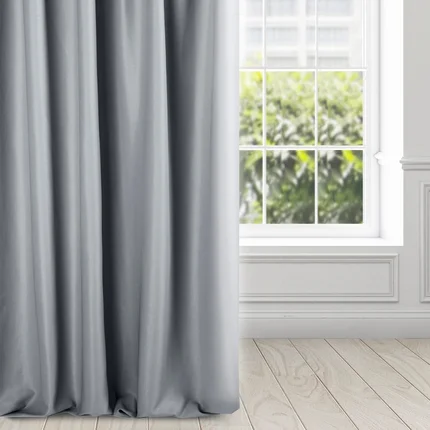 DIVA LINE Zasłona ESSME błyszcząca z wyraźnym splotem DIVA LINE Zasłona ESSME błyszcząca z wyraźnym splotem - 140 x 250 cm