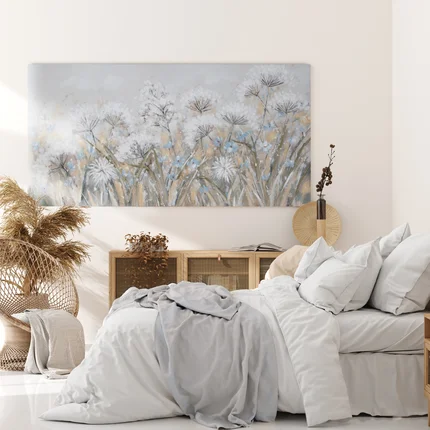 Obraz MEADOW ręcznie malowany na płótnie Obraz MEADOW ręcznie malowany na płótnie - 140 x 70 cm