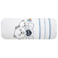 DESIGN 91 Ręcznik dla dzieci z aplikacją z misiami - 50 x 90 cm - biały 3