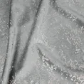 Zasłona MIRELA z miękkiego  welwetu z przecieranym wzorem - 140 x 270 cm - szary 11