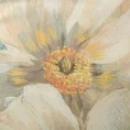 EUROFIRANY PREMIUM Koc ALINE poliestrowo-akrylowy  z nadrukiem wiosennych kwiatów - 150 x 200 cm - miętowy 3