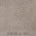 PIERRE CARDIN Ręcznik EVI w kolorze ciemnozielonym, z żakardową bordiurą - 50 x 90 cm - ciemnobeżowy 2